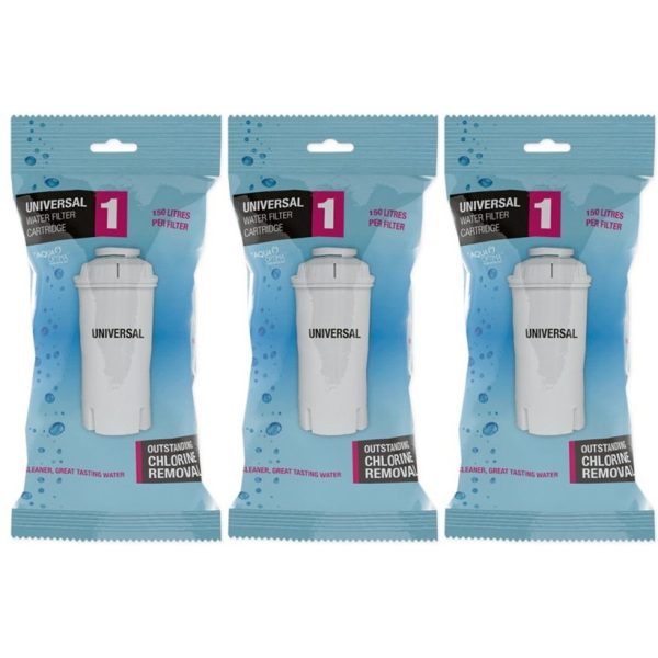 Feelive 3 Pack Aqua Optima Universal Water Filter
