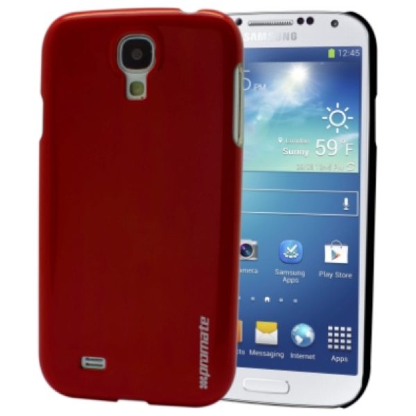 Promate Red Figaro S4 Shiny Custom Fit Shell Case