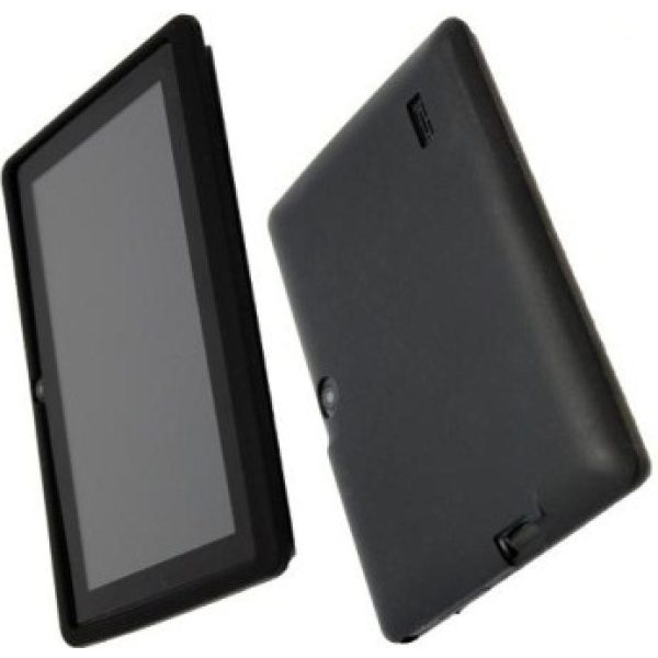 Geeko Black Velocity Junior Tablet Rubber Cover