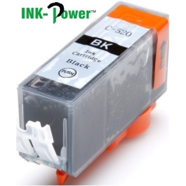 InkPower Generic Canon Ink PGI-520BK Black Inkjet Cartridge