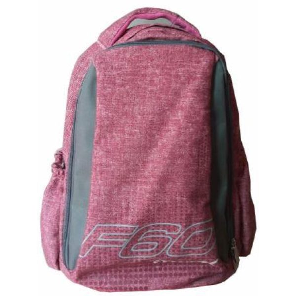 Macaroni Pink and Grey Laureate Student Backpack
