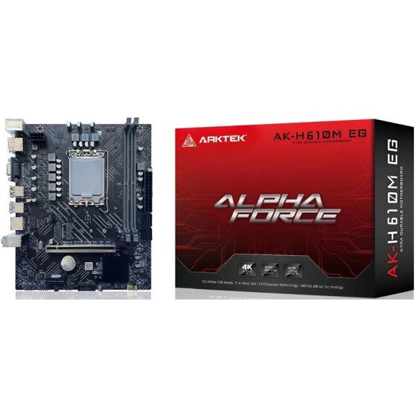 Arktek H610 LGA1700 ATX Motherboard