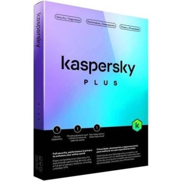 Kaspersky Single Device PLUS Security Software