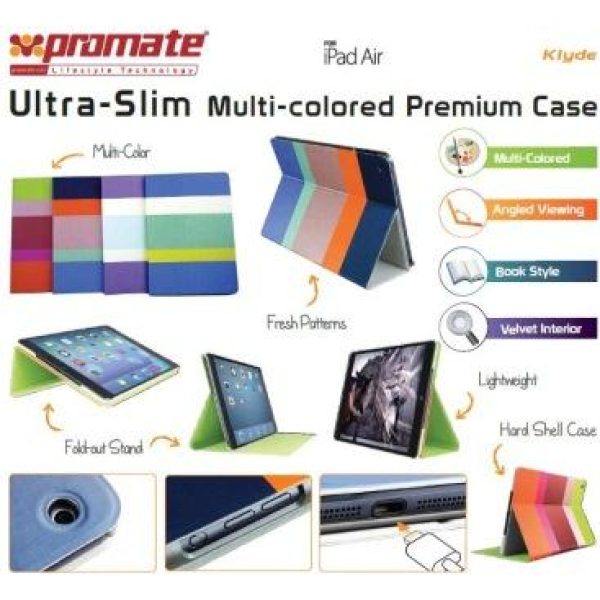 Promate Purple Klyde Ultra Slim Multicolored Premium Case