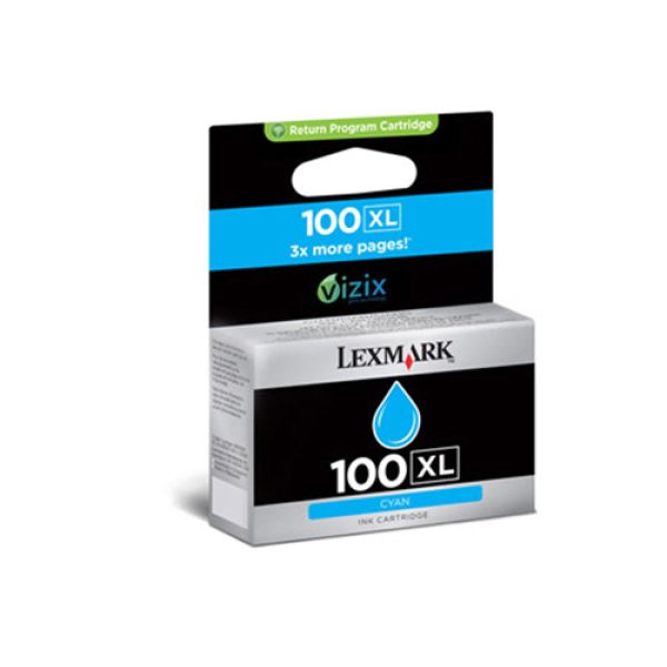 Lexmark 100xl Cyan High Yield Ink Cartridge