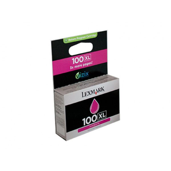 Lexmark 100xl Magenta High Yield Ink Cartridge