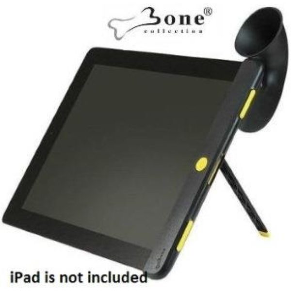 Bone Black iPad 2 Collection Horn Stand