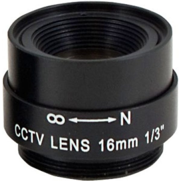 Securnix Lens 16MM Fixed, Retail Box , No Warranty