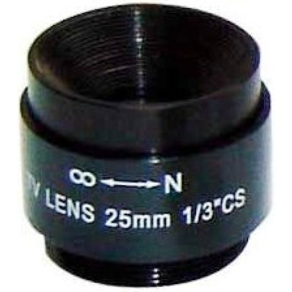 Securnix Lens 25MM Fixed, Retail Box , No Warranty