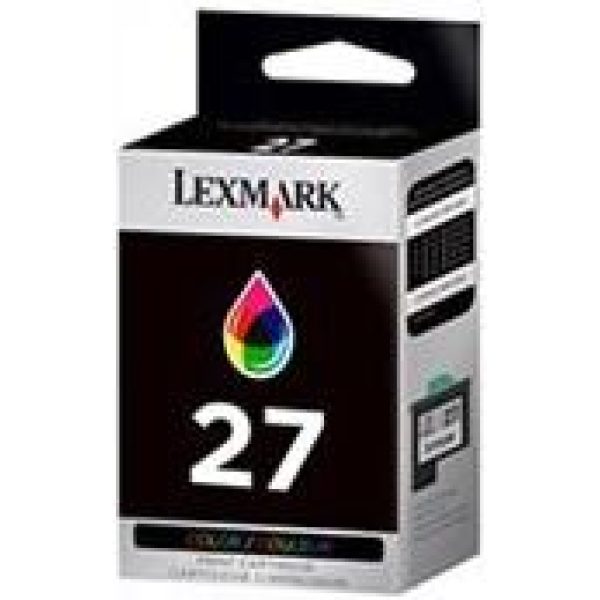 Lexmark 27 Cyan Magenta Yellow Colour Original Ink