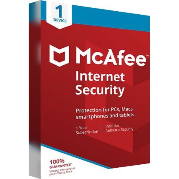 Mcafee 1-Year Free Internet Security OEM