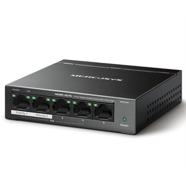 Mercusys MS105 5 Port Gigabit 5GB RJ45 Desktop Switch