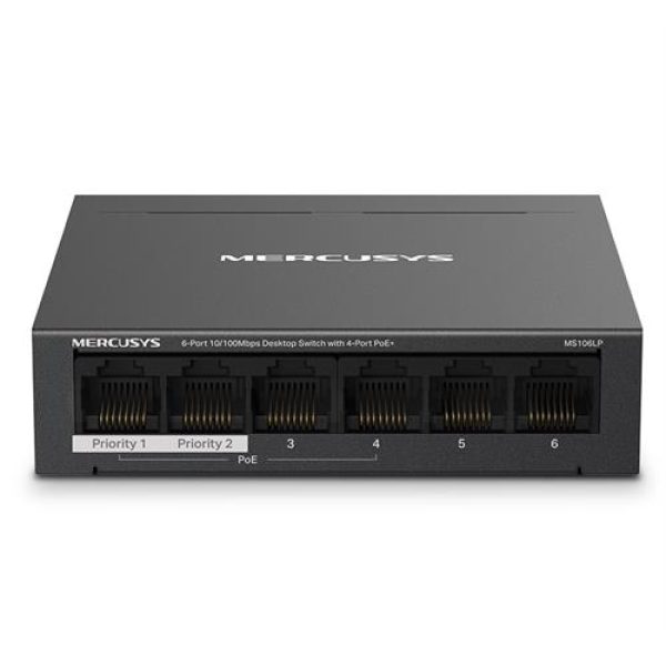 Mercusys MS106LP 6-Port Desktop Switch