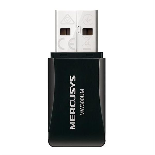 Mercusys MW300UM N300 Wireless Mini USB Adapter