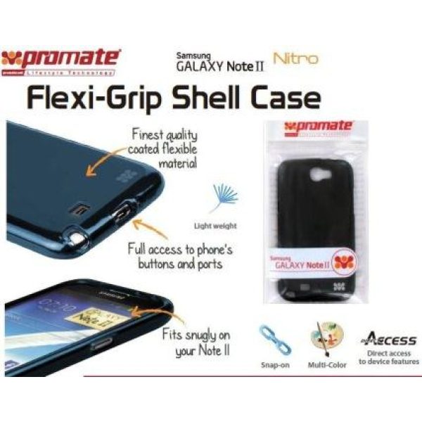 Promate Nitro.Black Multi-Colored Flexi-Grip Designed