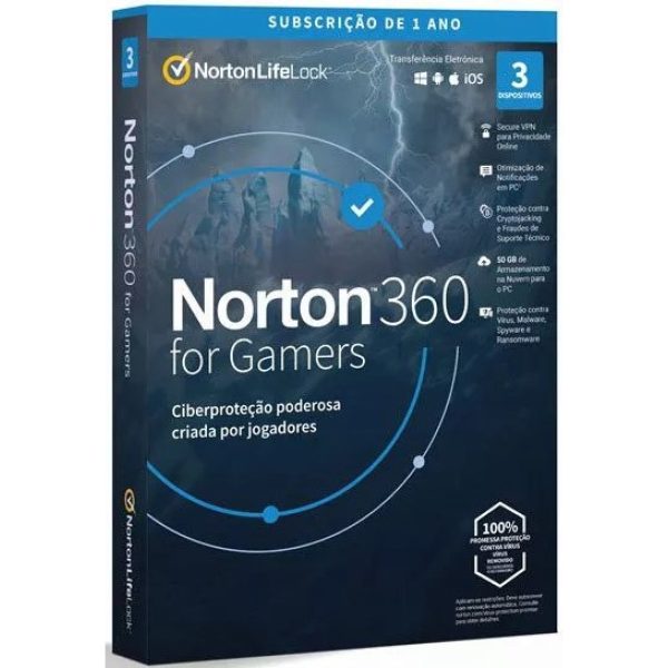 Norton 360 Gamer 3-Device Annual License