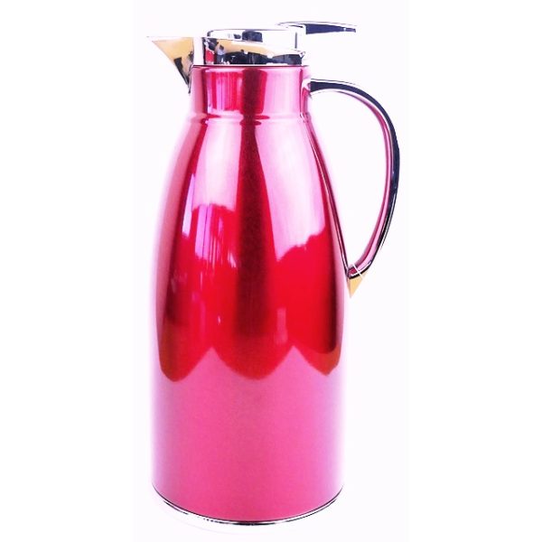Totally 1.9L Hot or Cold Vacuum Flask Jug Red Retail Box