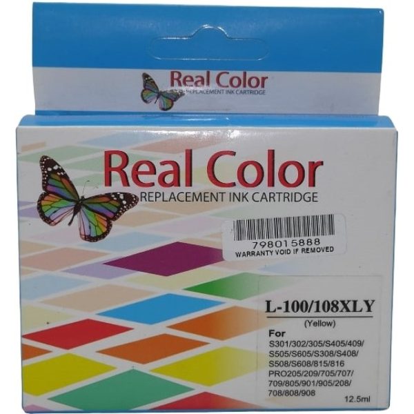 Topjet Real Color Lexmark Yellow Inkjet Cartridge