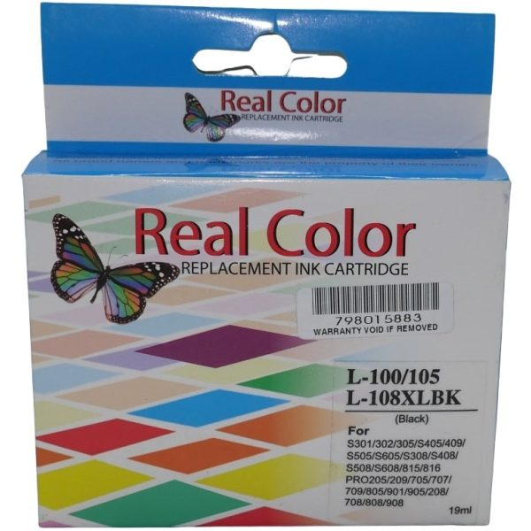Topjet Real Color Lexmark Black Inkjet Cartridge
