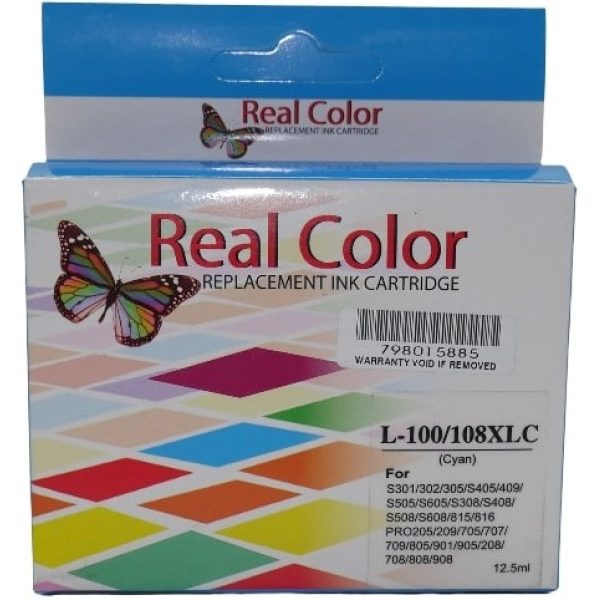 Topjet Real Color Lexmark Cyan Inkjet Cartridge