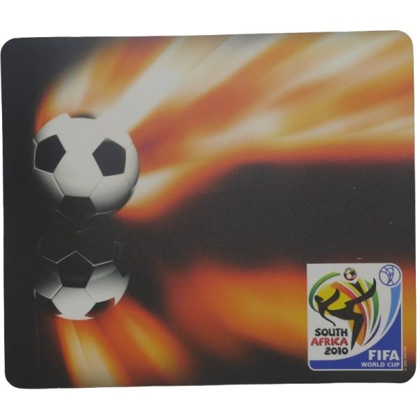 UniQue Soccer And Fire Mouse Pad
