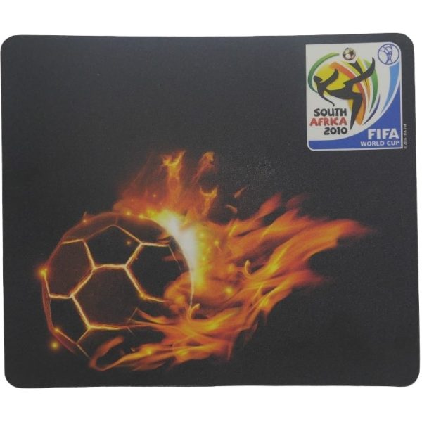 UniQue Ball On Fire Mouse Pad