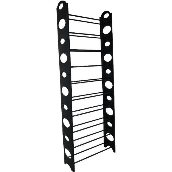 Nordic Wind 10 Tier 30 Pairs Round Shoe Rack