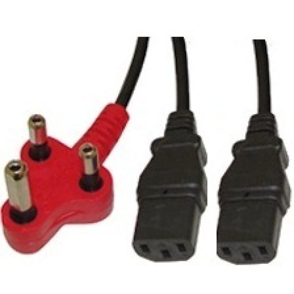 UniQue Dedicated Dual head Standard computer power cable