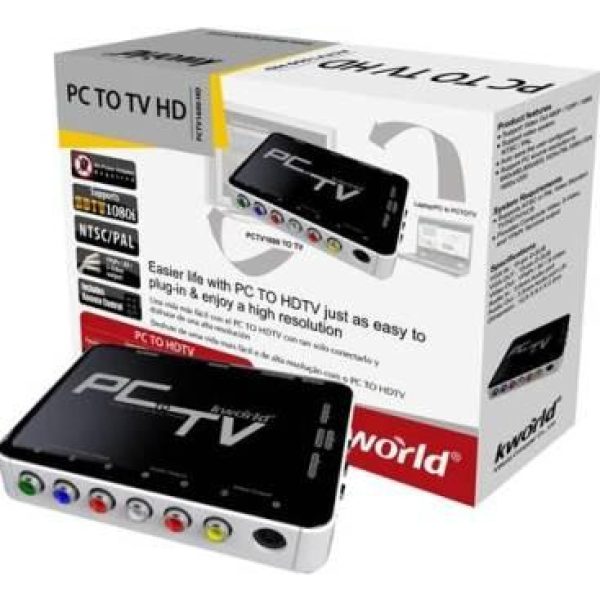 Kworld PC to TV Converter:Support video system NTSC