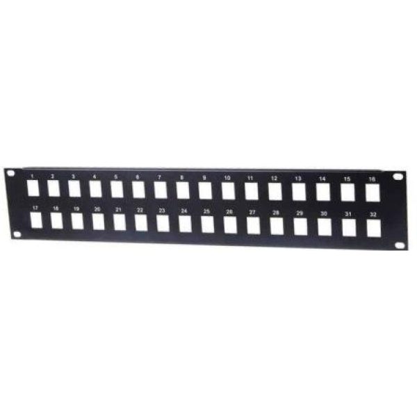 NetiX 32 Port Blank Patch Panel