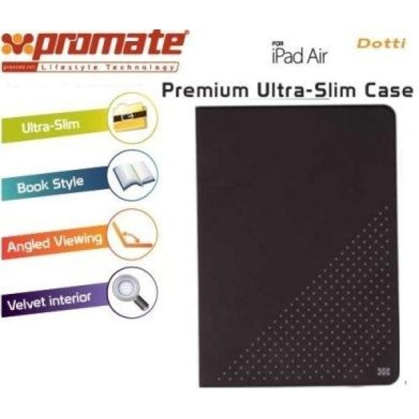 Promate Black Dotti Premium ultra Slim and Sporty Case