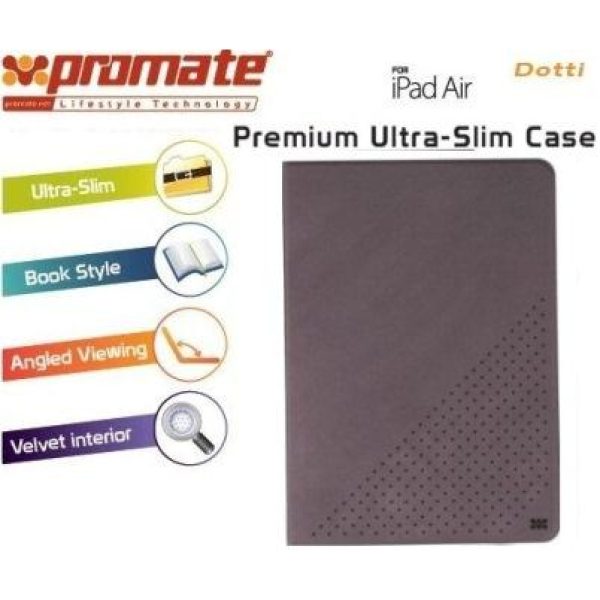 Promate Grey Dotti Premium ultra Slim and Sporty Case