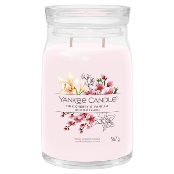 Yankee Candle Pink Cherry Vanilla Large Jar