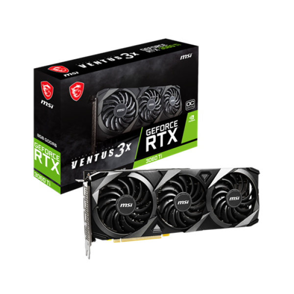 MSI Nvidia GeForce RTX 3060 TI Ventus 3X 8G OC LHR Graphics