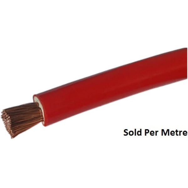 Solarix 16mm2 Battery Power Cable Per Metre Red