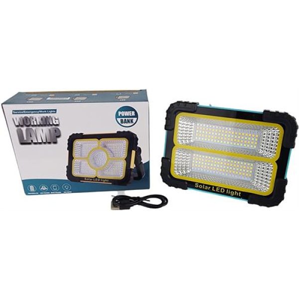 Solarix Blue Solar 30W Portable Rechargeable LED Light