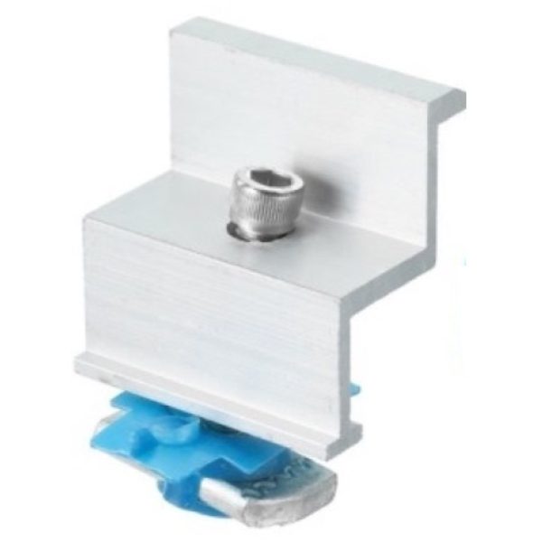 Solarix End Clamp 40mm ELL Solar Panel Mounting