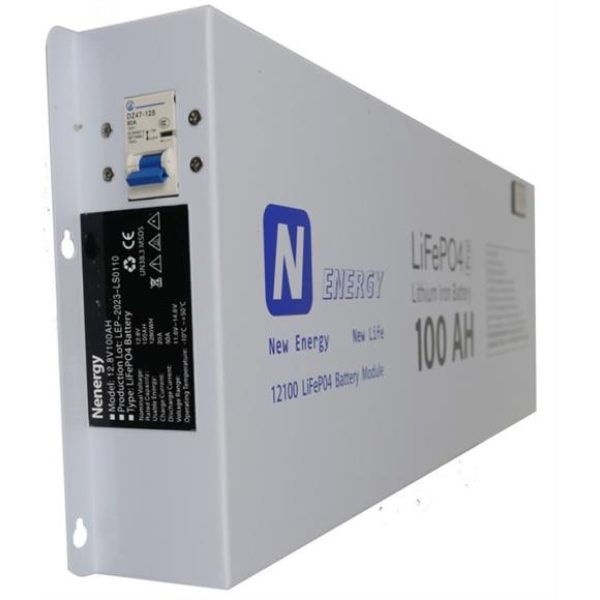 Solarix Nenergy 12V 100Ah LiFePo4 Single Battery Module