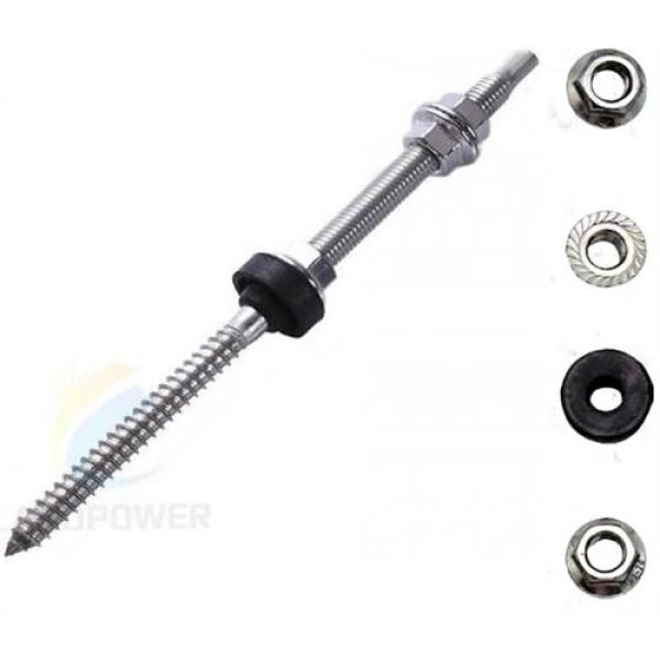 Solarix IBR Hanger Bolt Screw For D-RAIL 8mm