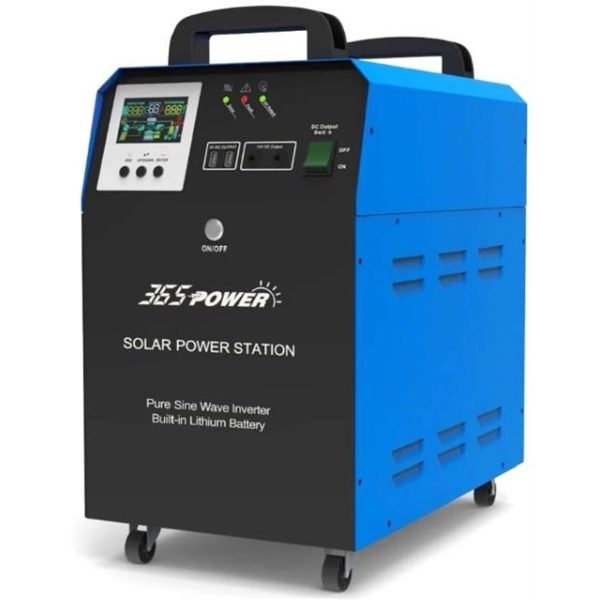 Solarix 365Power 1KVA Mobile Inverter and Lithium LiFePo4