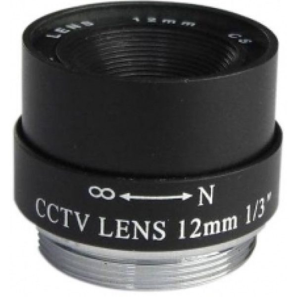 Securnix Lens 12MM Fixed IRIS, Retail Box