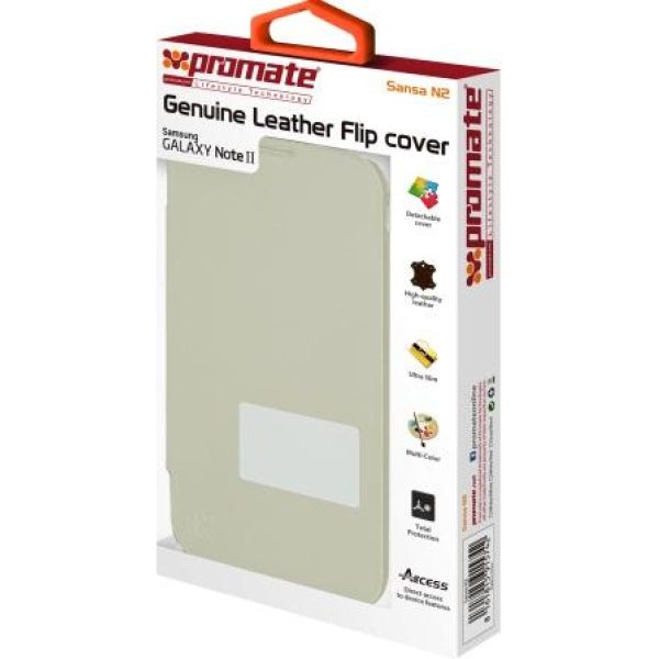 Promate Sansa-N2 Genuine Leather Flip