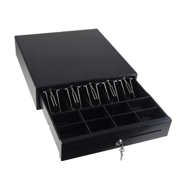 Postron Cash Drawer with 5 Bills and 7 Coins