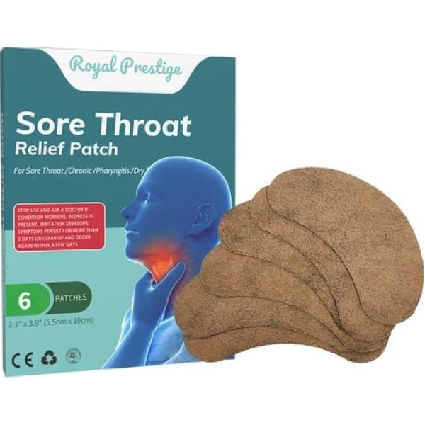 Royal Prestige Sore Throat Relief Patch