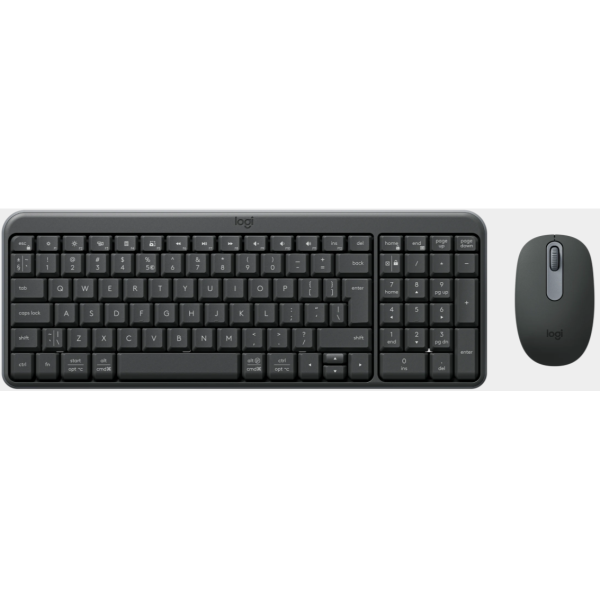 Logitech Black MK250 Wireless Mouse and keyboard Combo