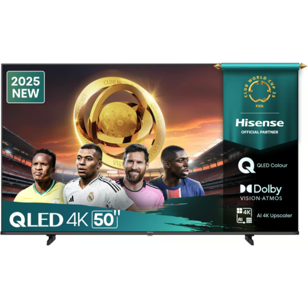 Hisense 50 Inch QLED VIDAA Smart LED TV
