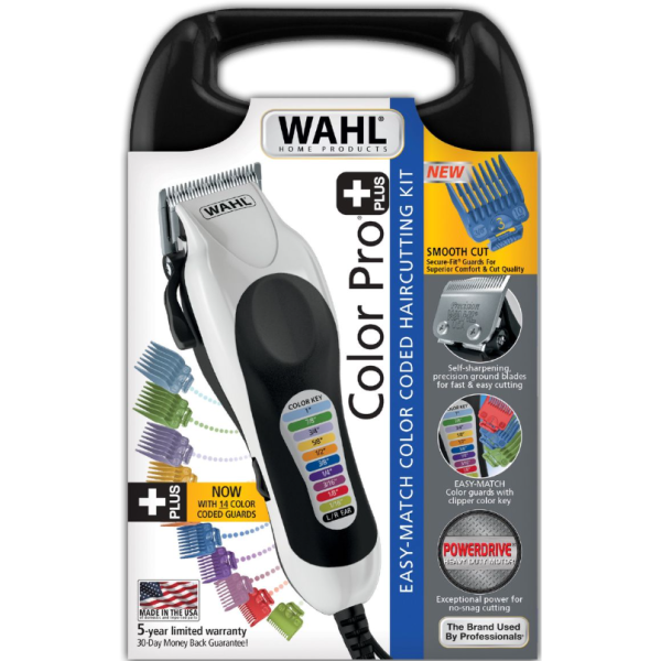 Wahl Colour Pro Plus 23 Piece Hair Clipper Kit