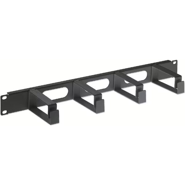 Intellinet 19 inch 4 Long Rings Cable Management Panel