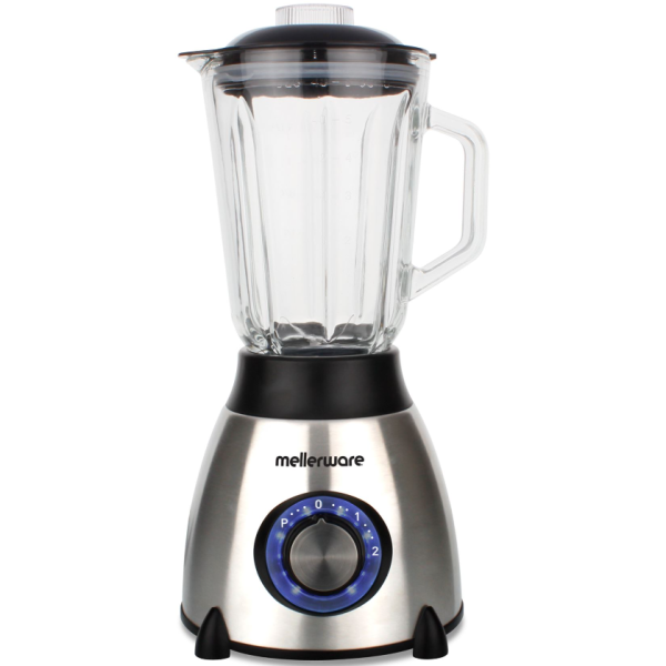 Mellerware 1.5L 550W Stainless Steel With Coffee Mill Jug Blender