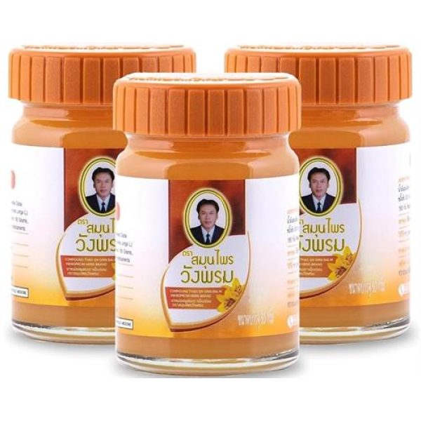 Wangprom Herb Thai Massage Cool Balm Turmeric And Camphor
